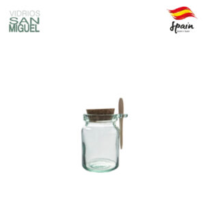 Hũ thủy tinh kèm thìa gỗ VSM Tarro Cuchara 250ml – V5140