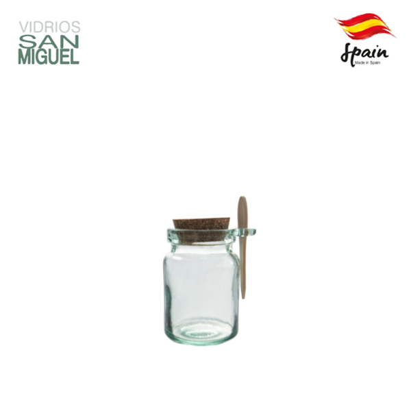 Hũ thủy tinh kèm thìa gỗ VSM Tarro Cuchara 250ml – V5140