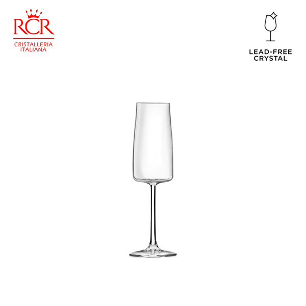 Ly pha lê RCR Essential Flute 300ml (272877-1)