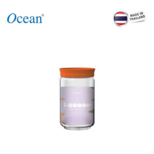 Hũ thủy tinh nắp nhựa Ocean I-Scoop 750ml – 2526 (Màu cam)