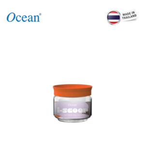 Hũ thủy tinh nắp nhựa Ocean I-Scoop 325ml – 2511 (Màu cam)