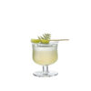 Ly thuỷ tinh đựng kem có chân dáng eo 240ml (JX04)